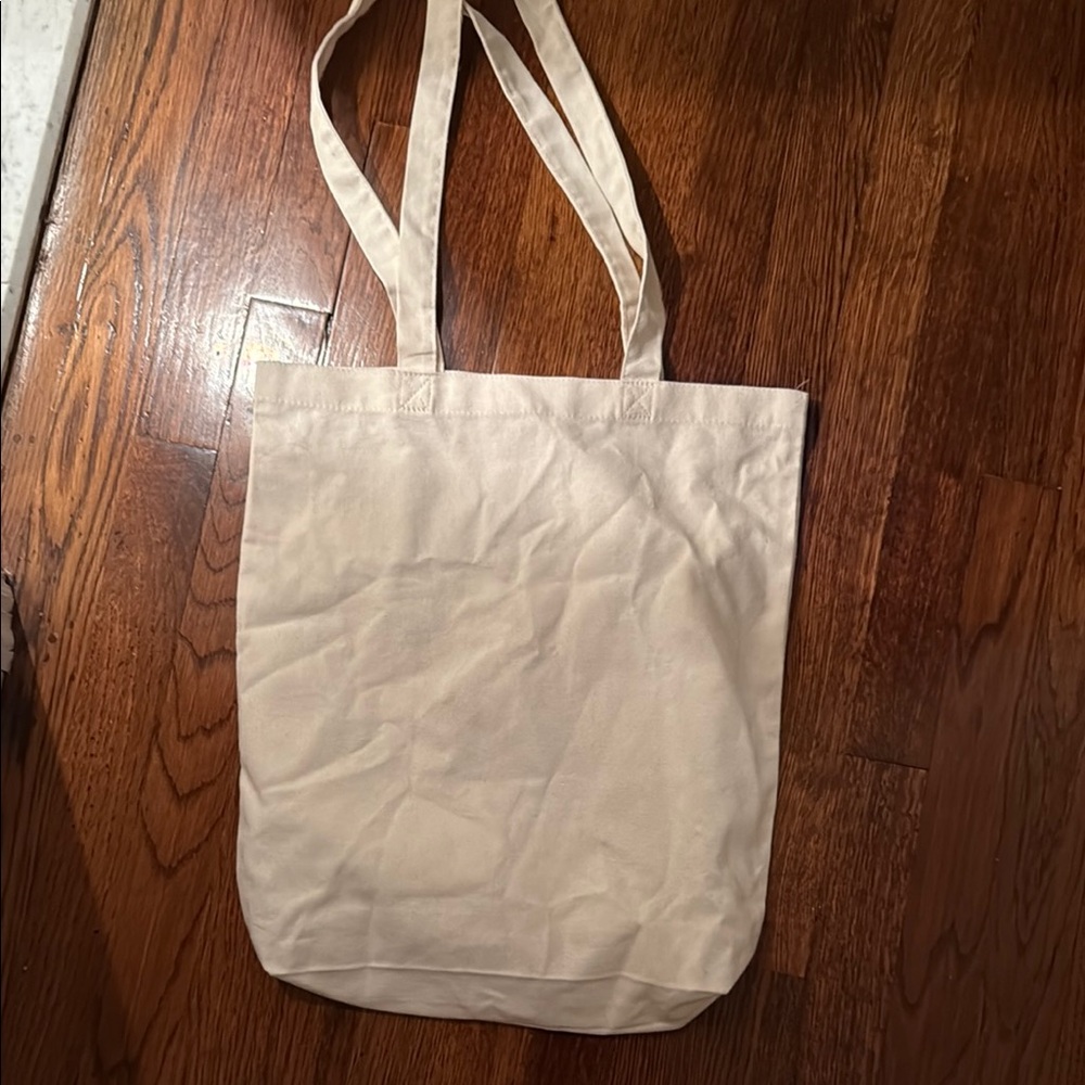 Land Rover Cream canvas Tote Bag NWOT - Picture 2 of 2